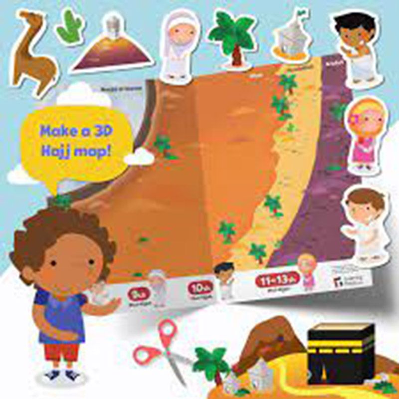 Learning Root - Hajj & Umrah Activity Book Little Kids