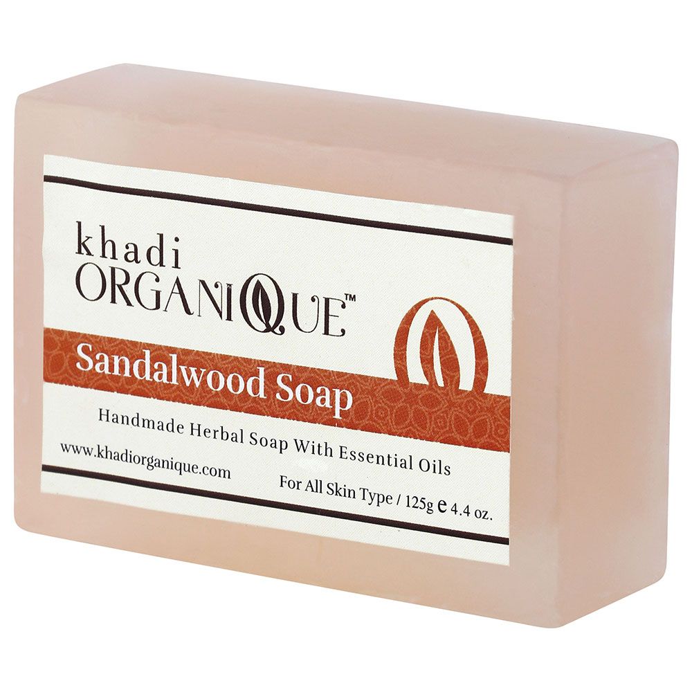 Khadi Organique Natural Handmade Sandalwood Soap