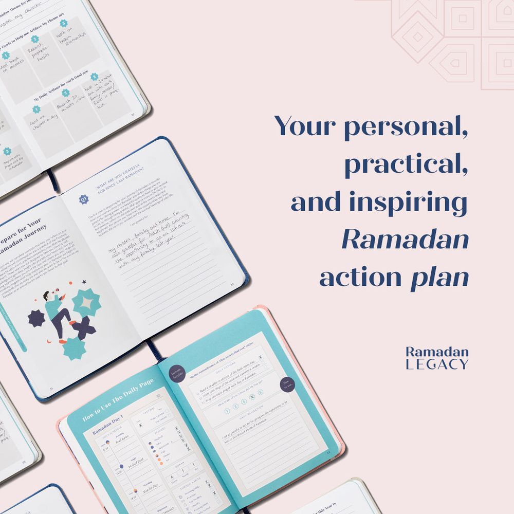 Towards Faith - Ramadan Legacy Planner - Rose Edition