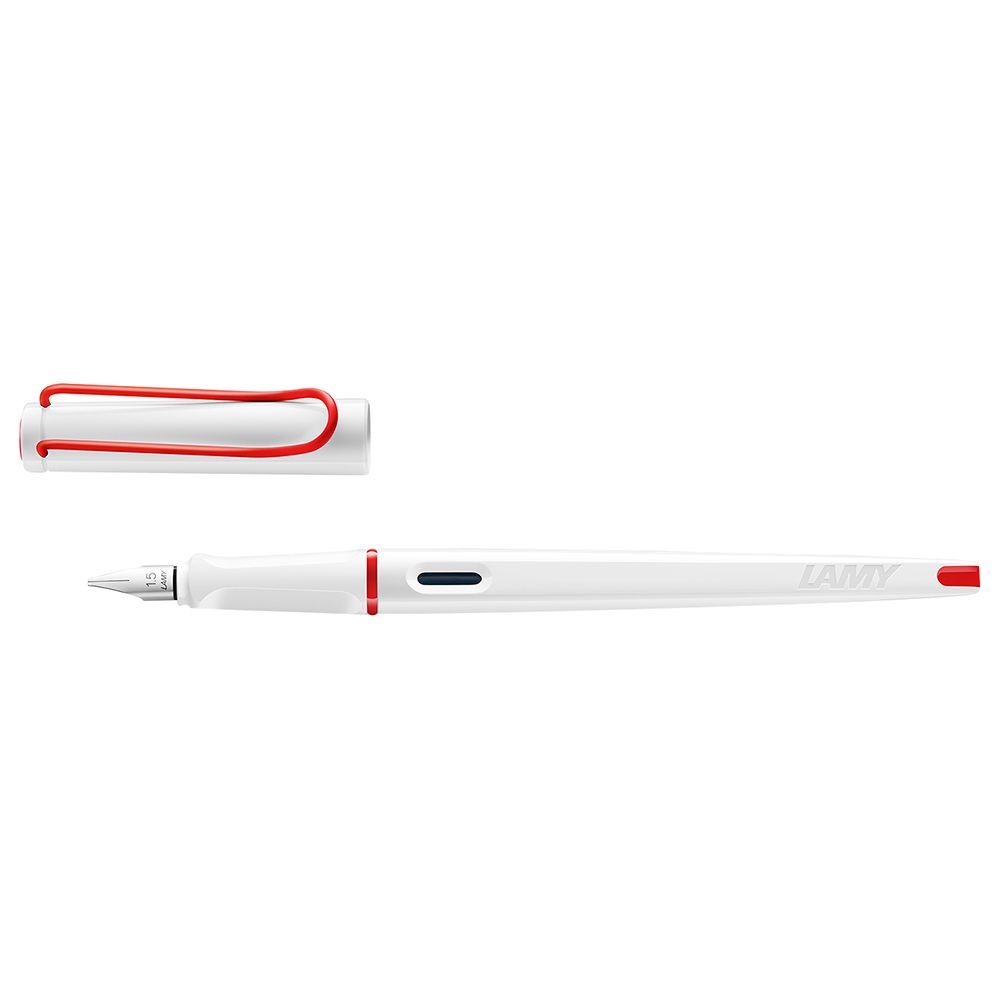 Lamy - Joy Calligraphy Fountain Pen 1.5 - Red/White