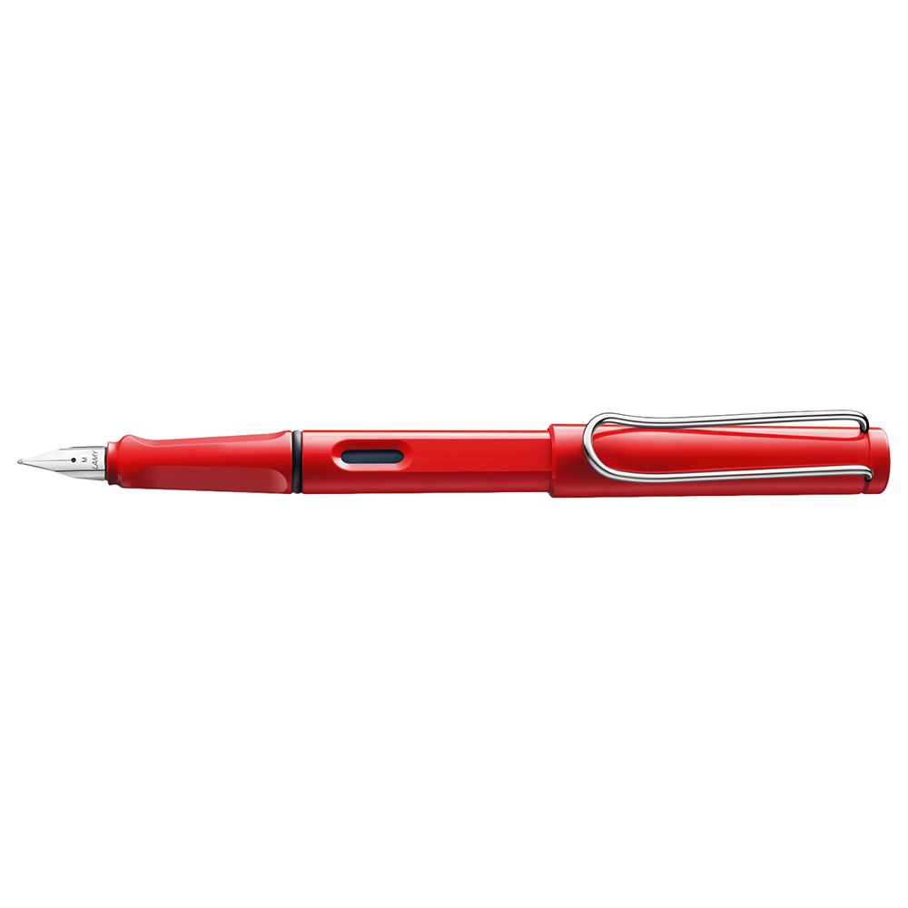 Lamy - Safari Red Broad Nib Fountain Pen