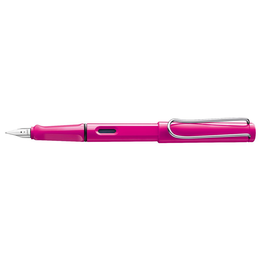 Lamy - Safari Pink Broad Nib Fountain Pen