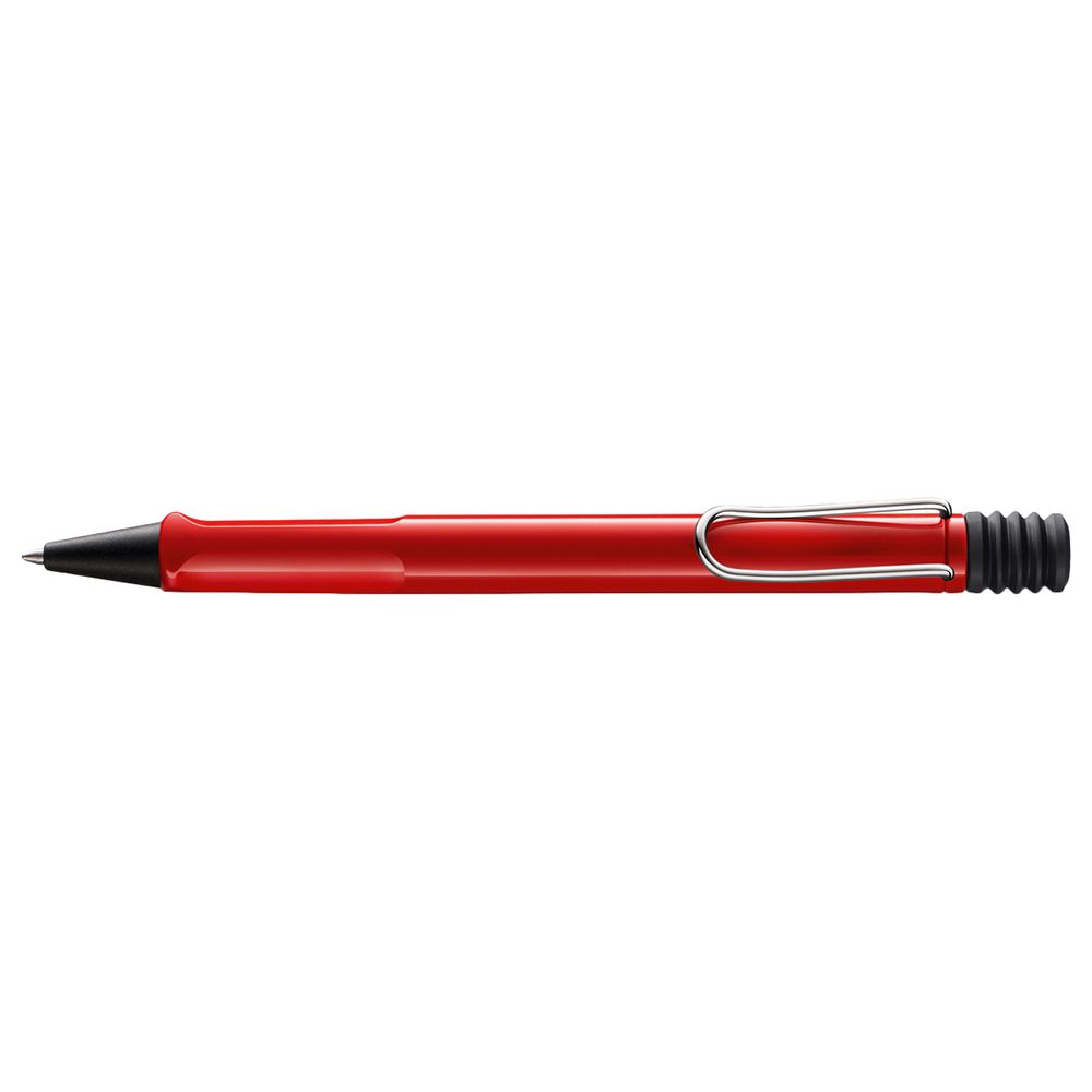 Lamy - Safari Red Ball Pen - Black Medium Refill M16