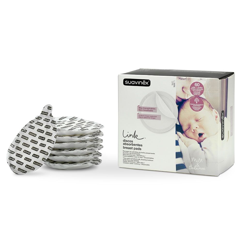 Suavinex Manual Breast Pump + Pack of 2 Breast Pads Free