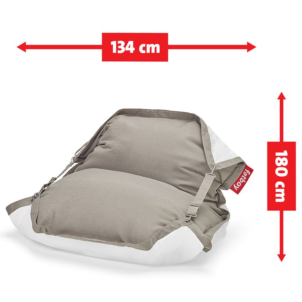 Fatboy - Floatzac Floating Bean Bag - Grey Taupe