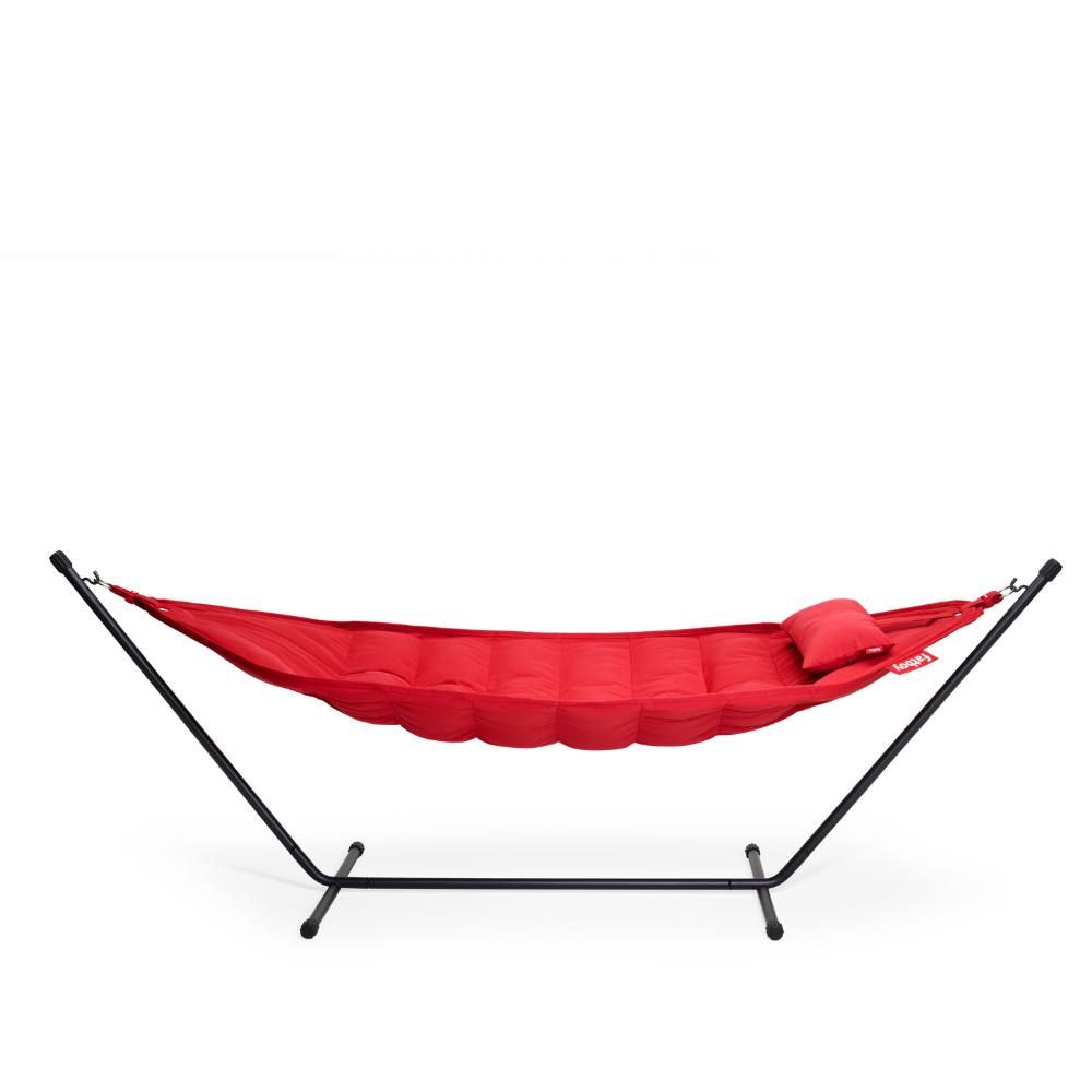 Fatboy - Hammock Superb with Pillow And Black Frame - Red 