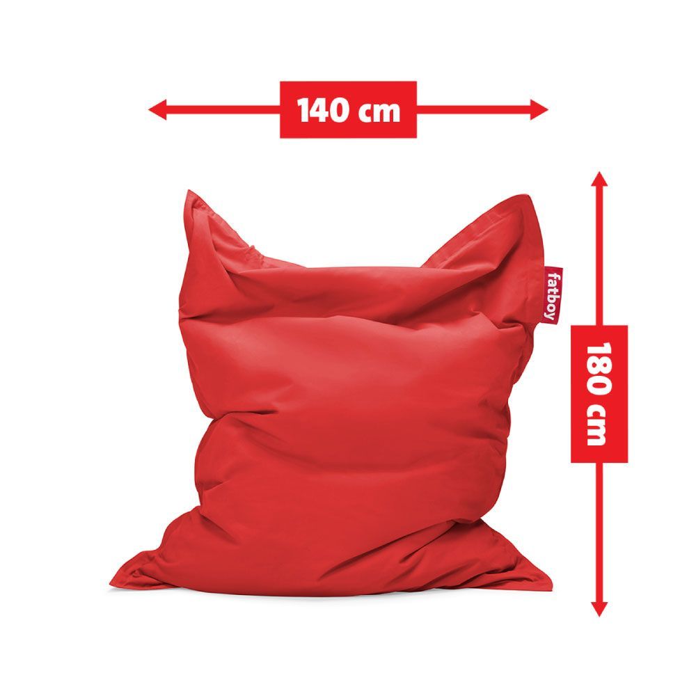 Fatboy The Original Stonewash Red Bean Bag