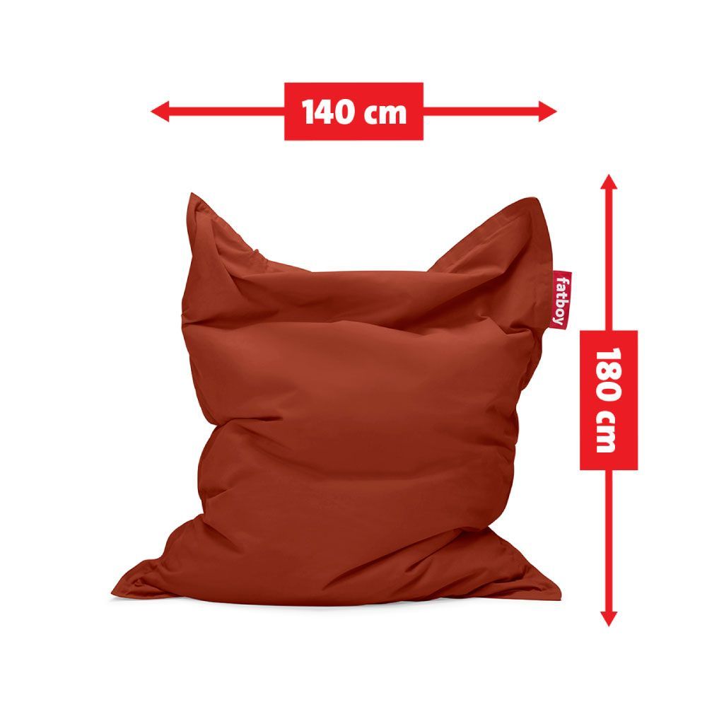 Fatboy - Original Stonewashed Bean Bag - Rhubarb