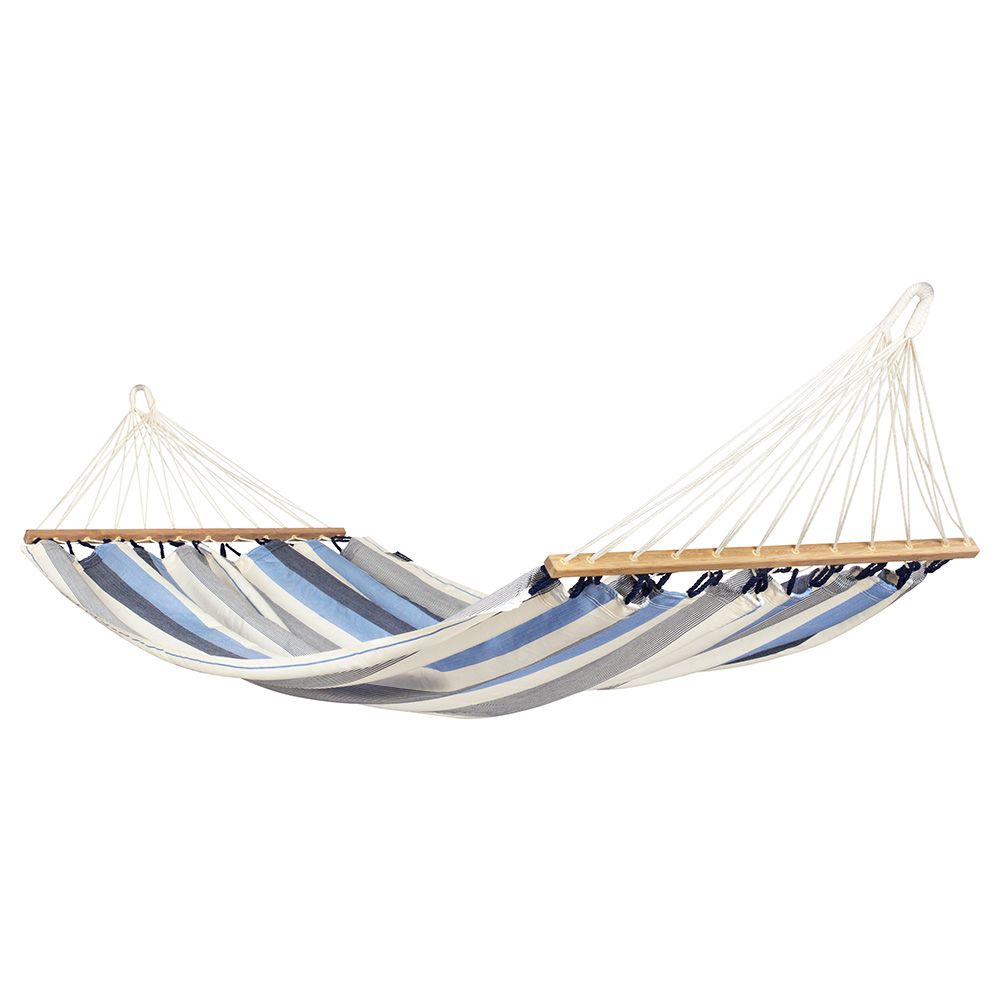 La Siesta - Alisio Single Spreader Bar Hammock - Sea Salt