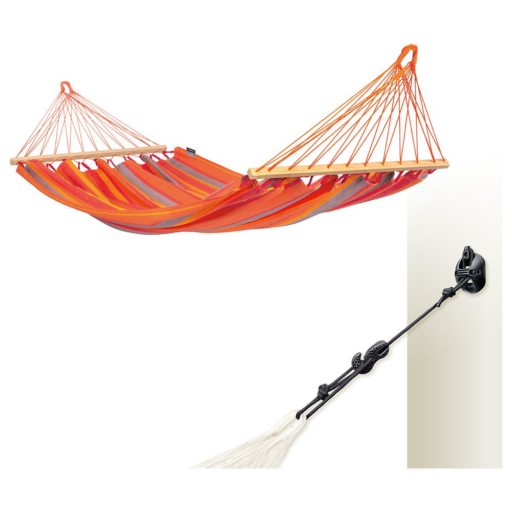 La Siesta - Alisio Single Spreader Bar Hammock - Toucan