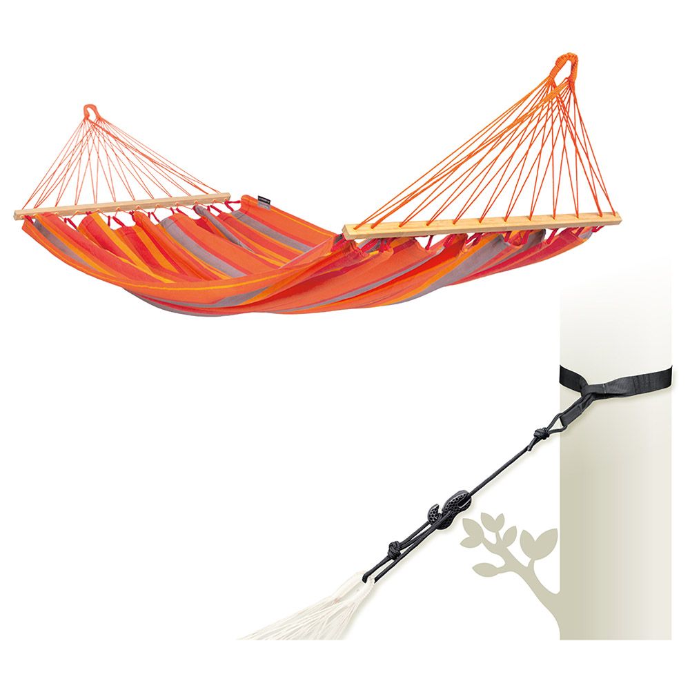 La Siesta - Alisio Single Spreader Bar Hammock - Toucan