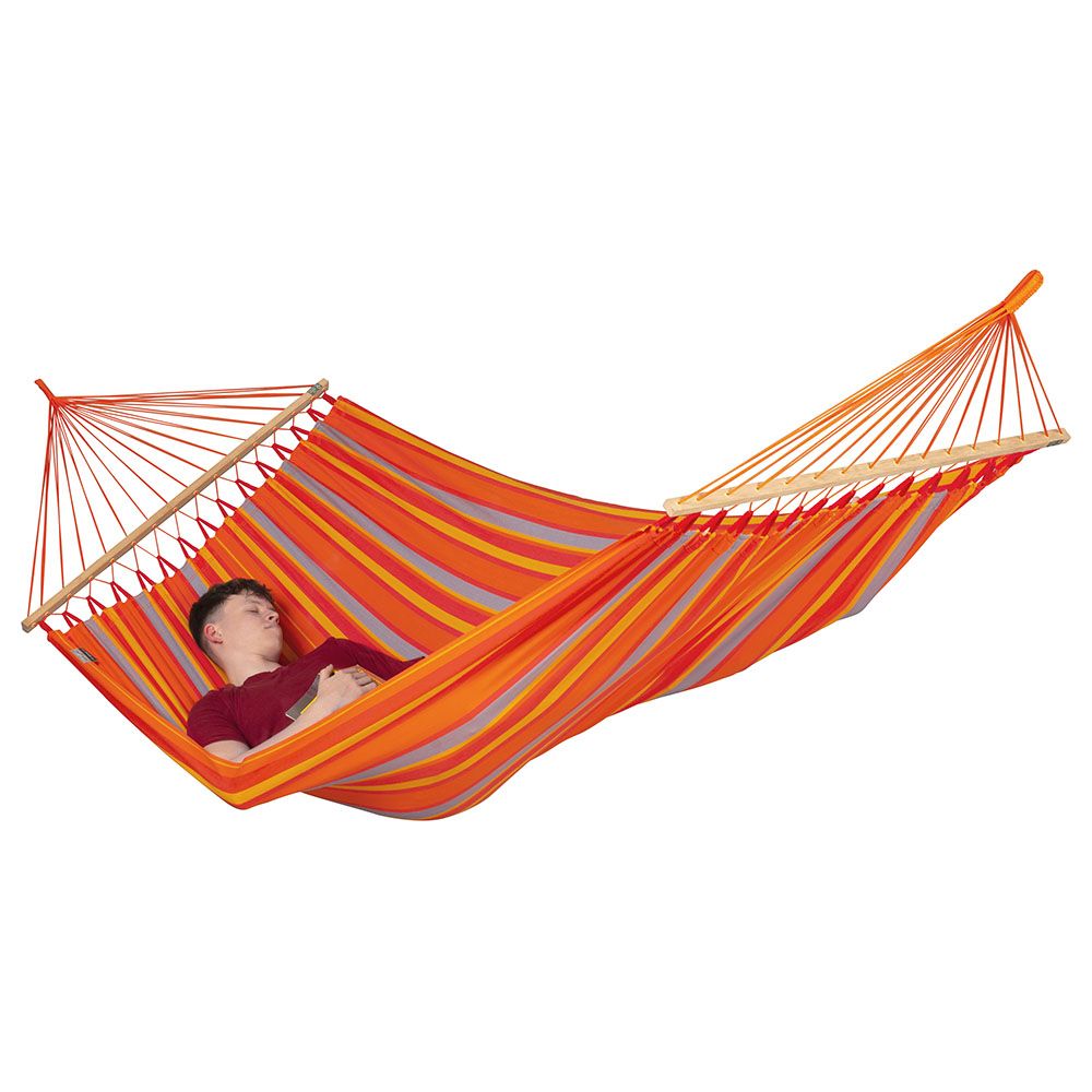 La Siesta - Alisio Double Spreader Bar Hammock Outdoor - Toucan