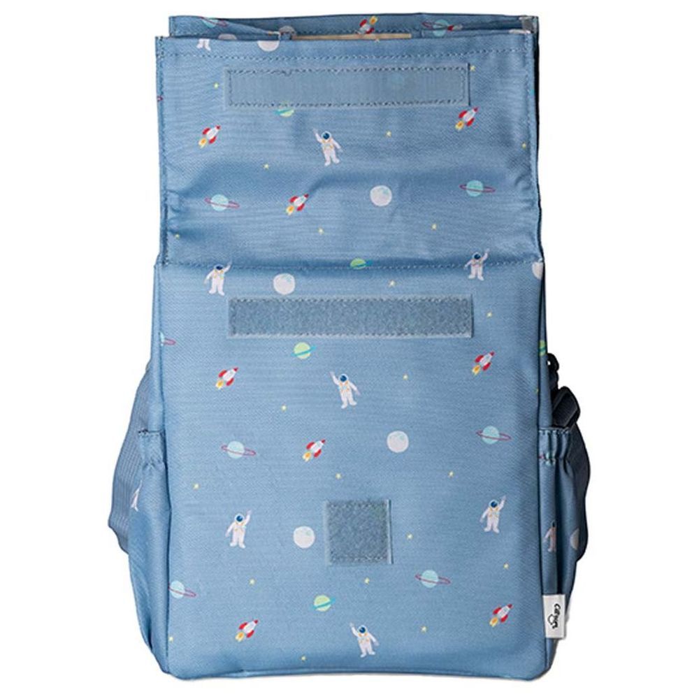 Citron - Insulated Rollup Lunch bag - Blue