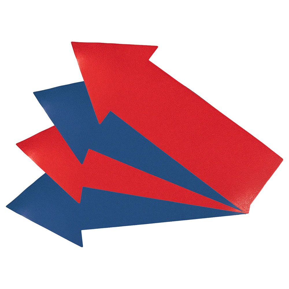 Dawson Sports - Floor Marker Arrow - 4pcs - Red/Blue