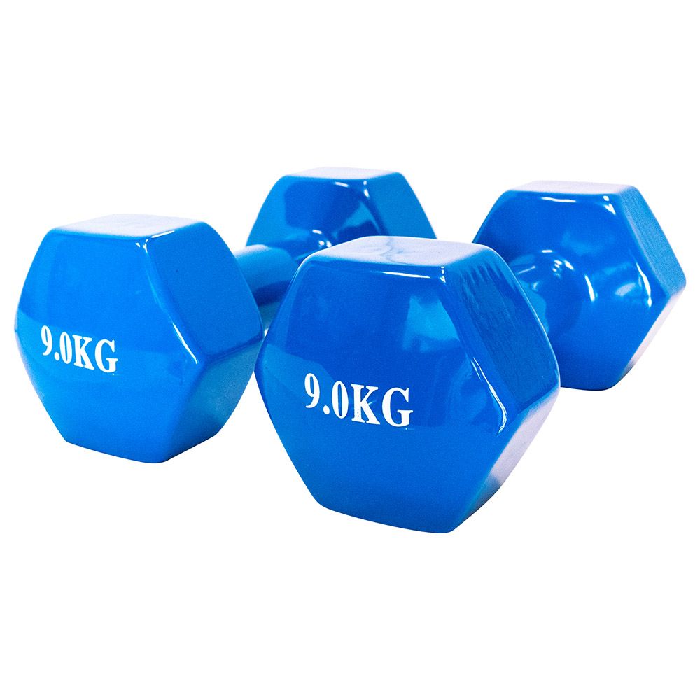 Dawson Sports - Vinyl Dumbbell Set - 9kg