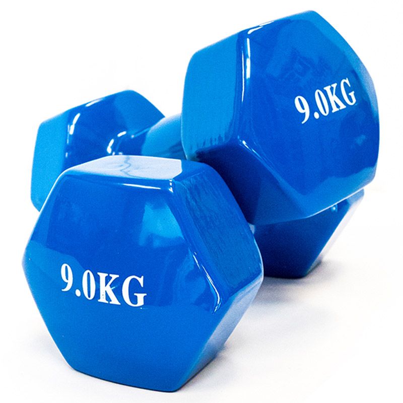 Dawson Sports - Vinyl Dumbbell Set - 9kg