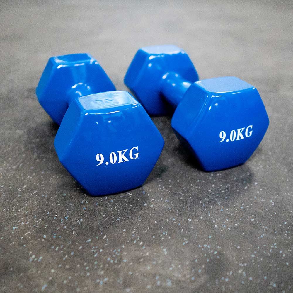 Dawson Sports - Vinyl Dumbbell Set - 9kg