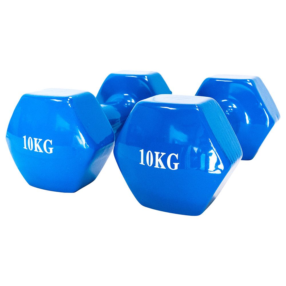 Dawson Sports - Vinyl Dumbbell Set - 10kg