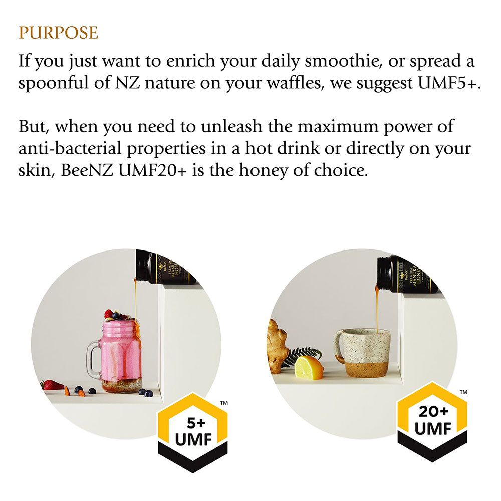 BeeNz - Premium Manuka Honey UMF 10+ 250g