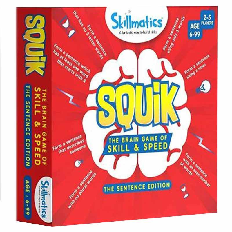 لعبة ترتيب الجمل Squick من ماركة سكيل ماتيكس