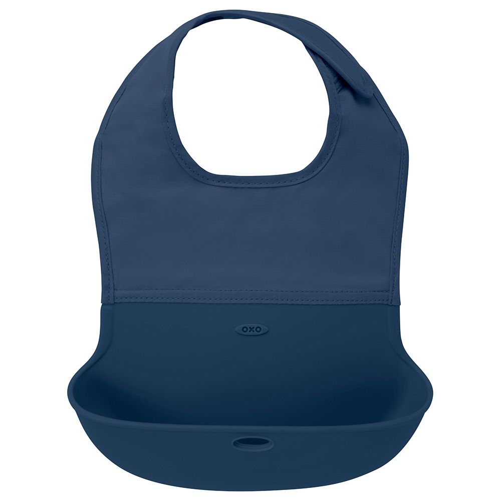 Oxo Tot - Roll Up Bib - Navy - Asia