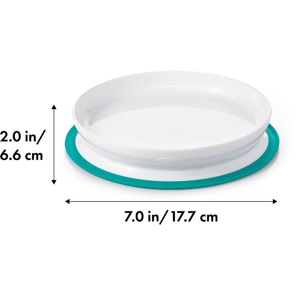 Oxo Tot - Stick & Stay Suction Plate - Teal