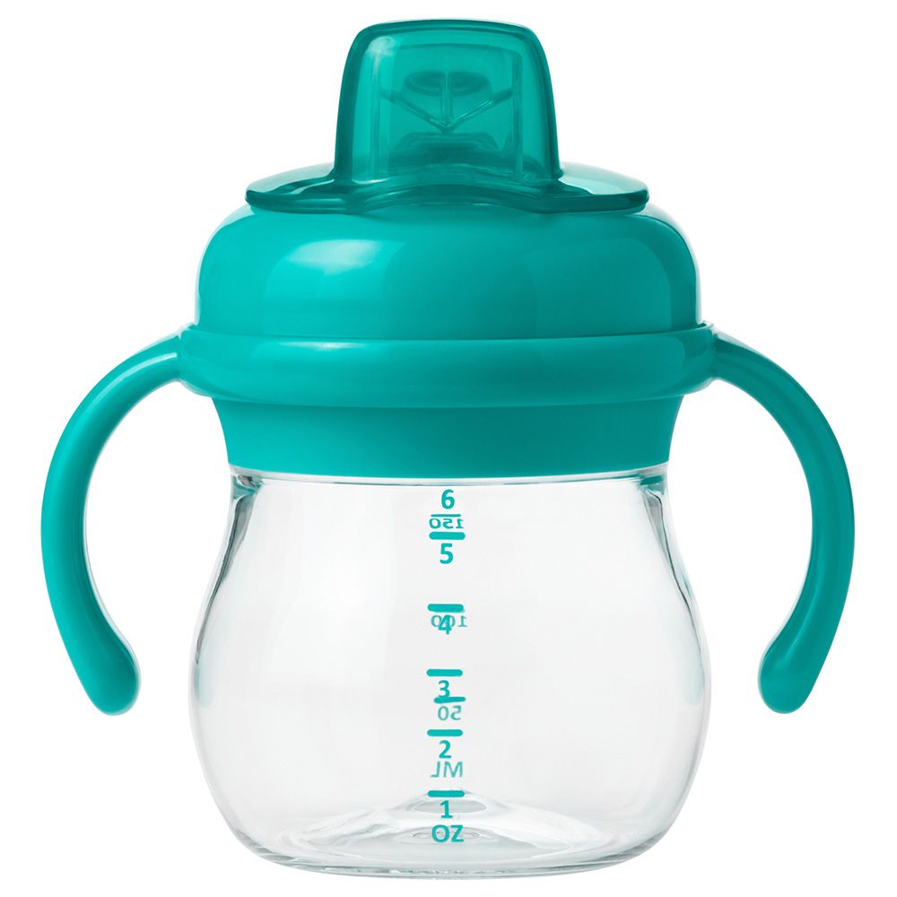 Oxo Tot - Transitions Soft Spout Sippy Cup - 6 Oz - Teal