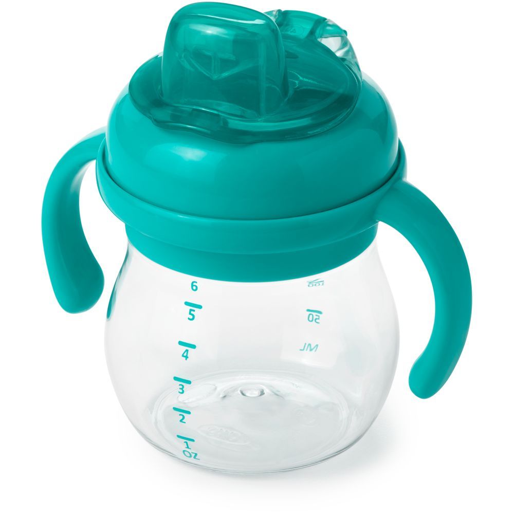 Oxo Tot - Transitions Soft Spout Sippy Cup - 6 Oz - Teal