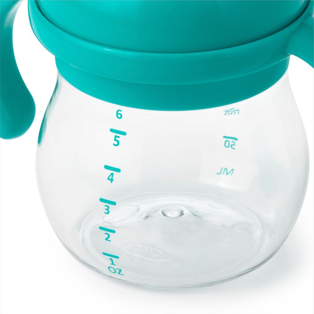 Oxo Tot - Transitions Soft Spout Sippy Cup - 6 Oz - Teal