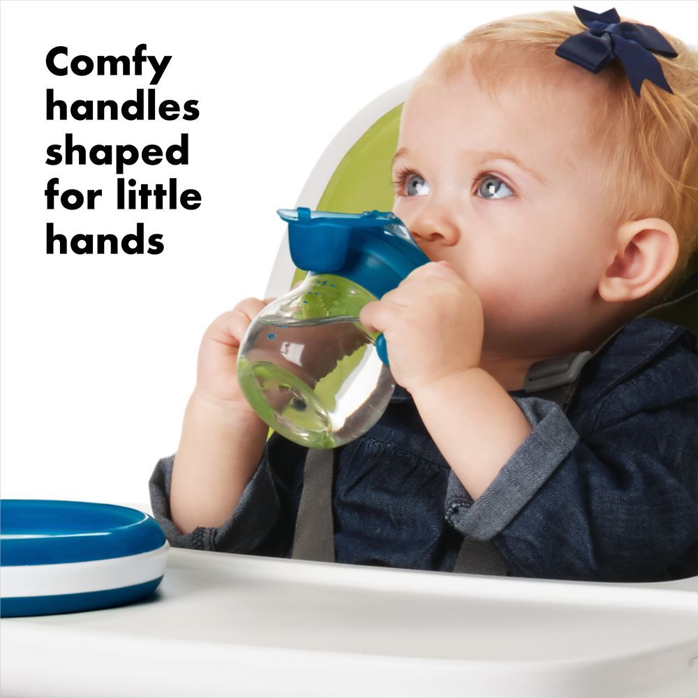 Oxo Tot - Transitions Soft Spout Sippy Cup - 6 Oz - Navy