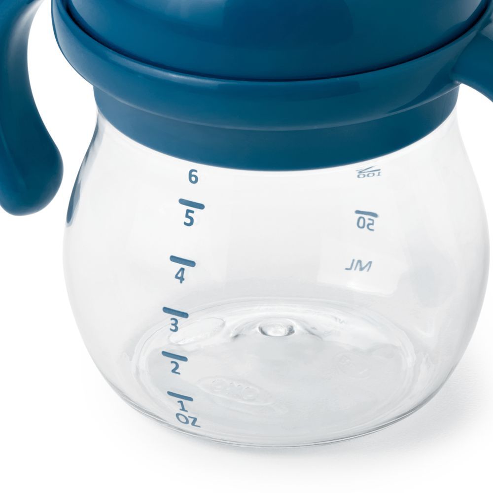 Oxo Tot - Transitions Soft Spout Sippy Cup - 6 Oz - Navy