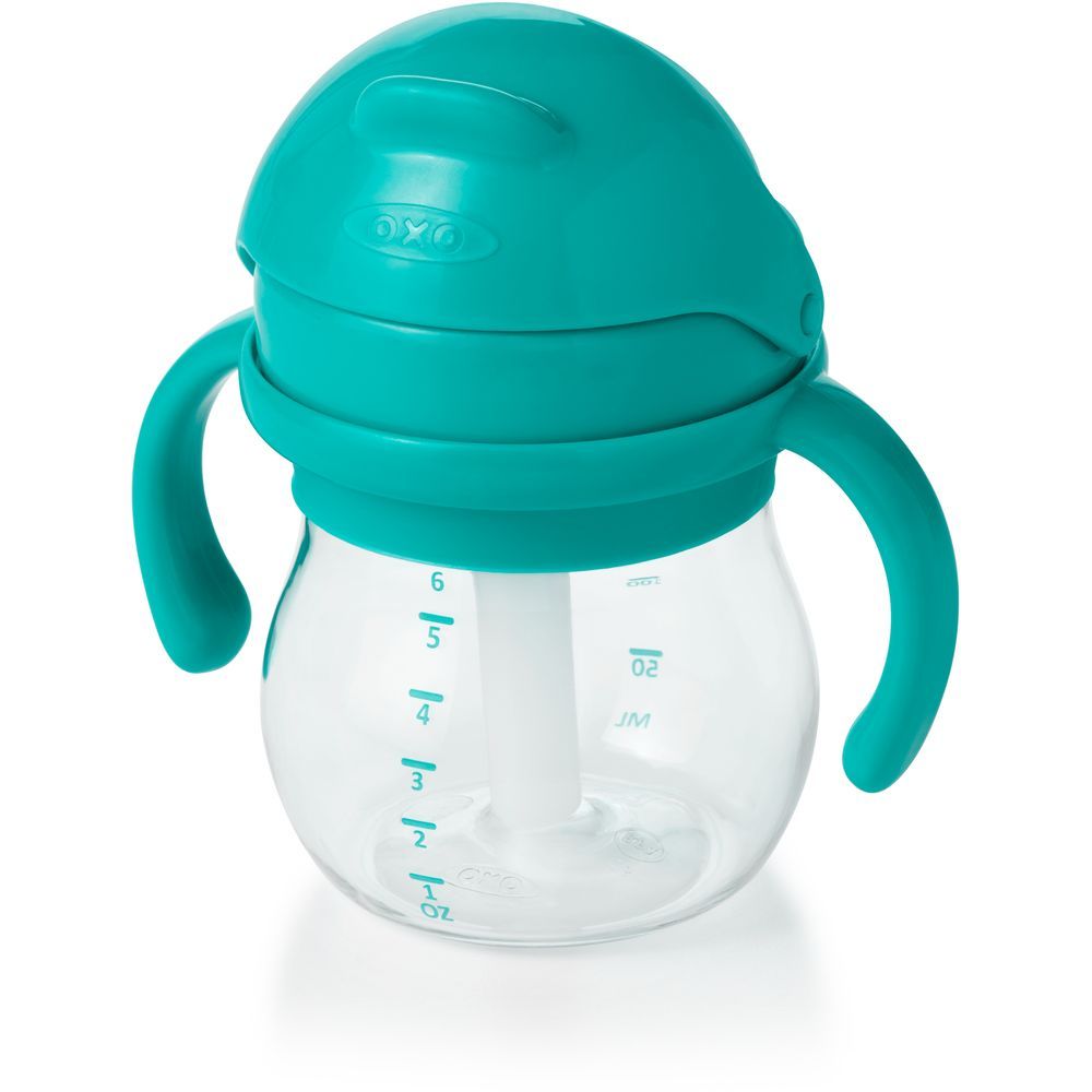 Oxo Tot - Transitions Straw Cup - 6 Oz - Teal