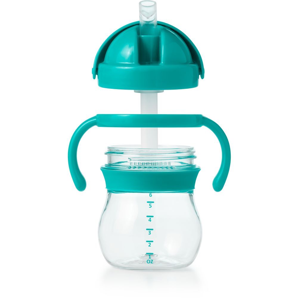 Oxo Tot - Transitions Straw Cup - 6 Oz - Teal