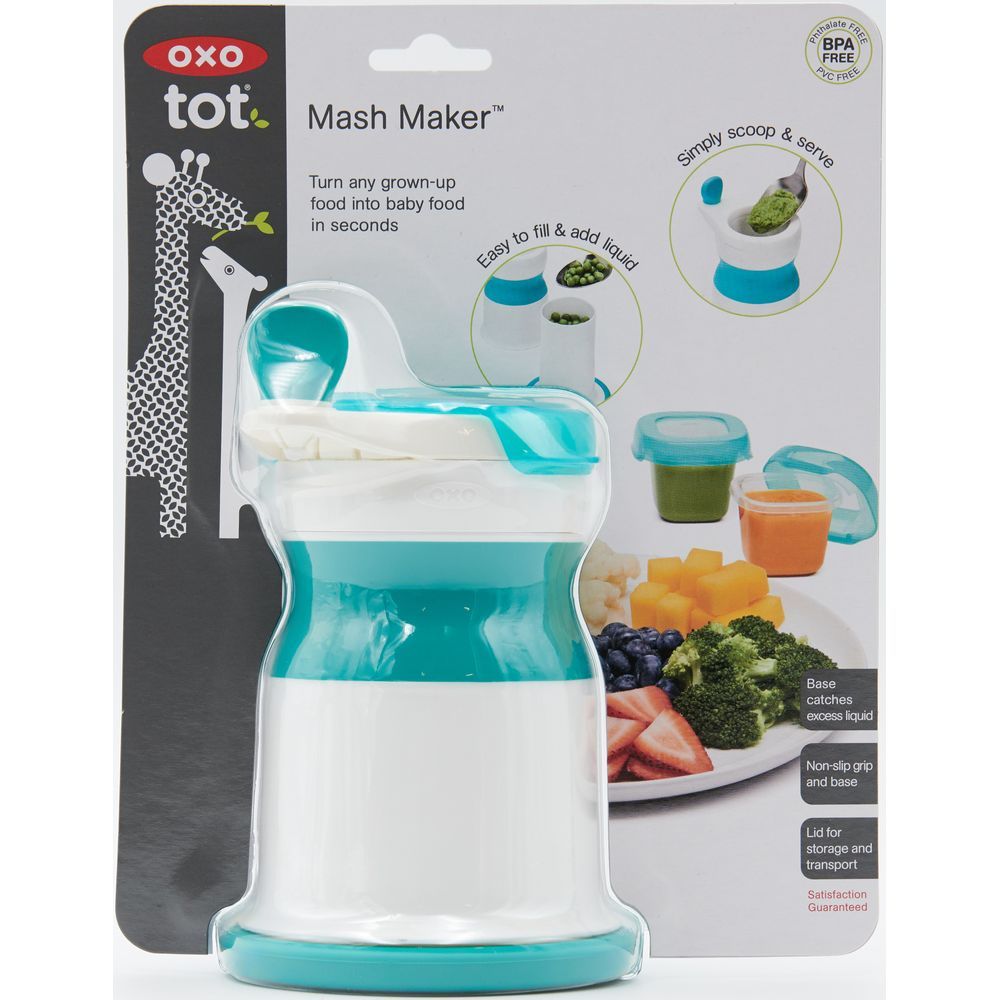 Oxo Tot - Mash Maker Baby Food Mill - Teal