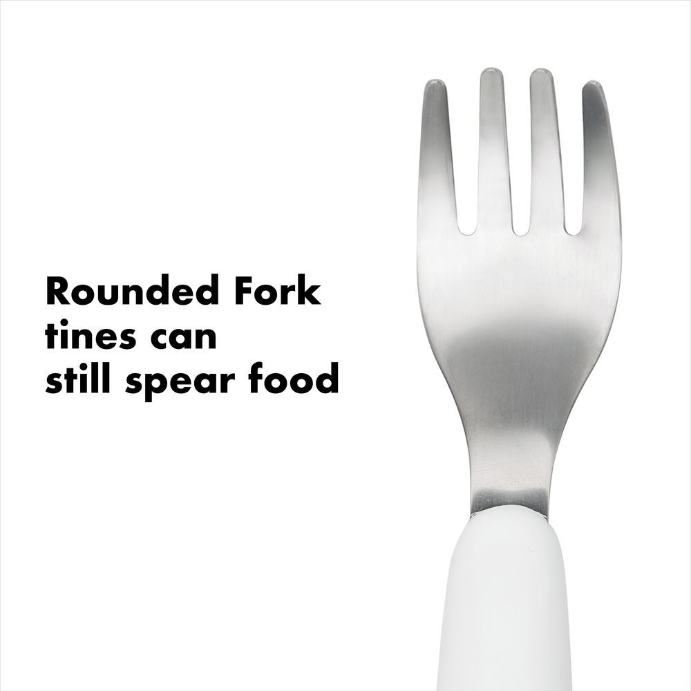 Oxo Tot - Fork & Spoon Set - Teal