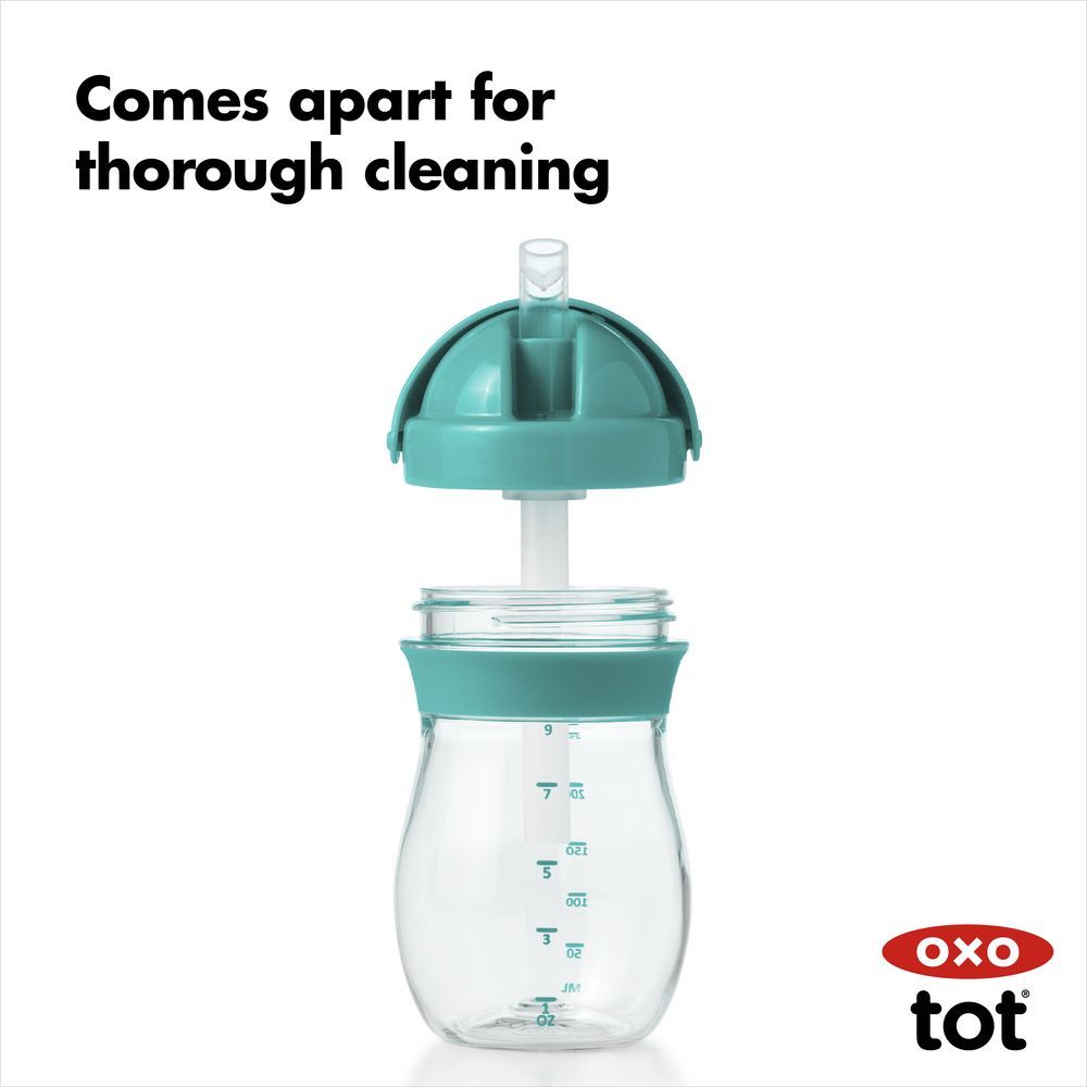 Oxo Tot - Transitions 9 Oz Straw Cup - Teal