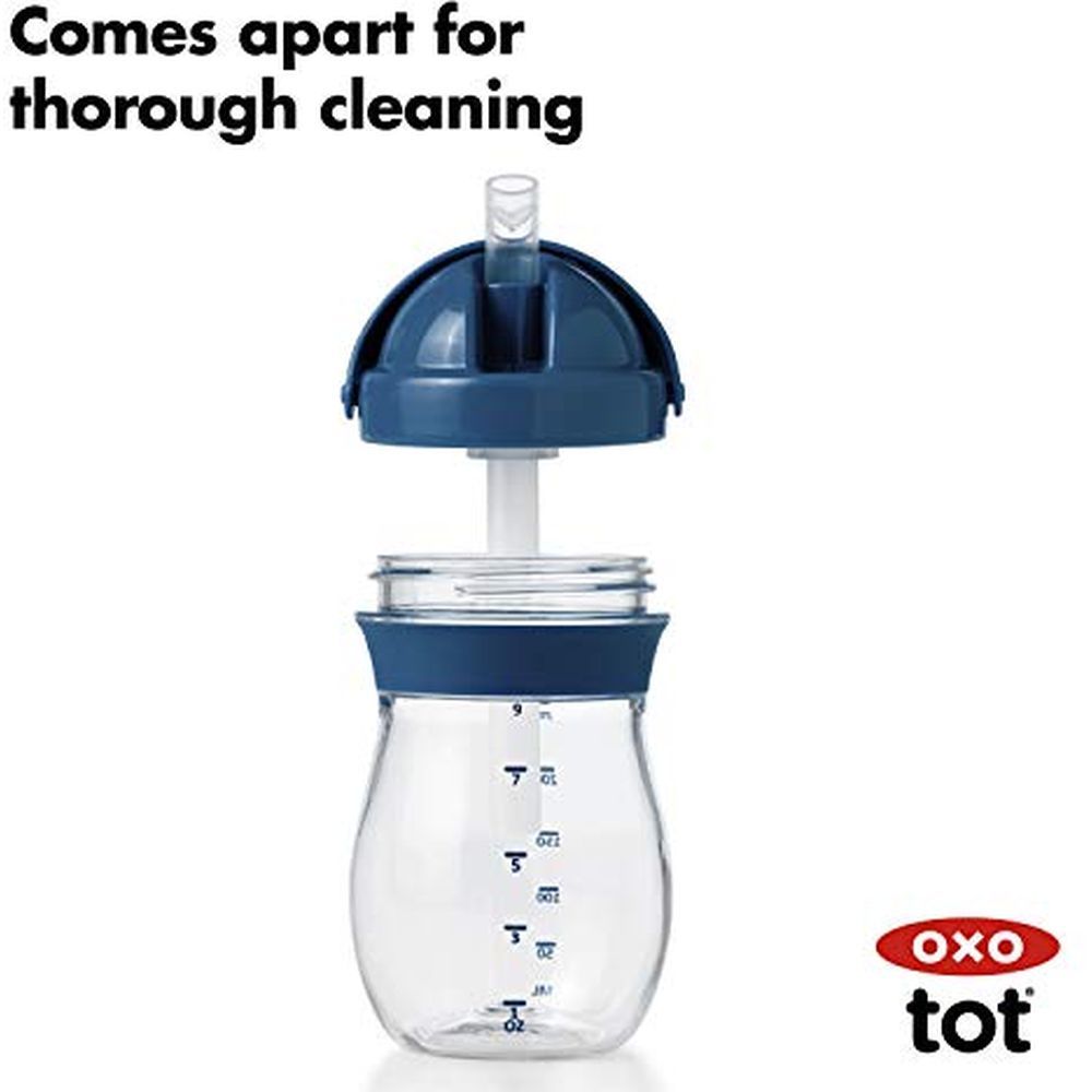 Oxo Tot - Transitions 9 Oz Straw Cup - Navy