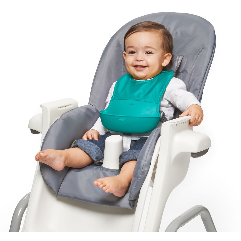 Oxo Tot - Roll Up Bib - Teal