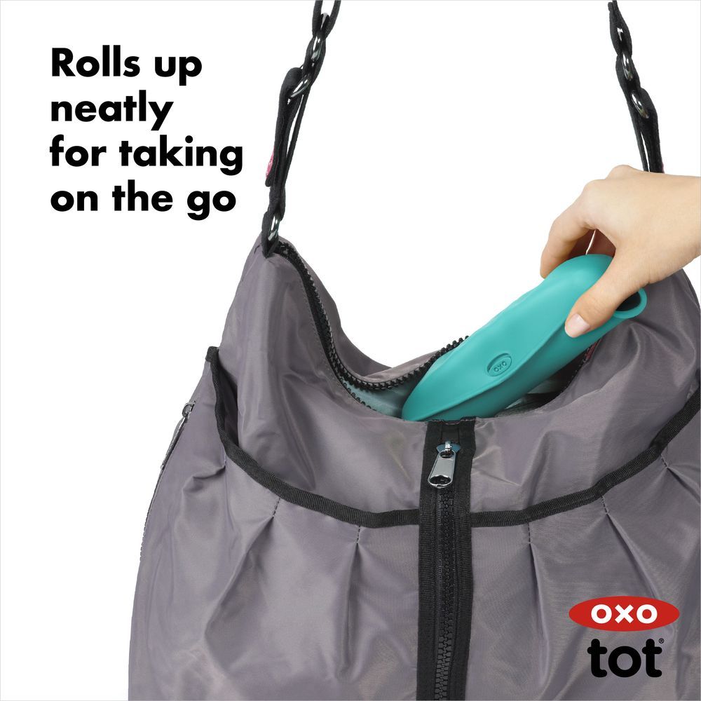 Oxo Tot - Roll Up Bib - Teal