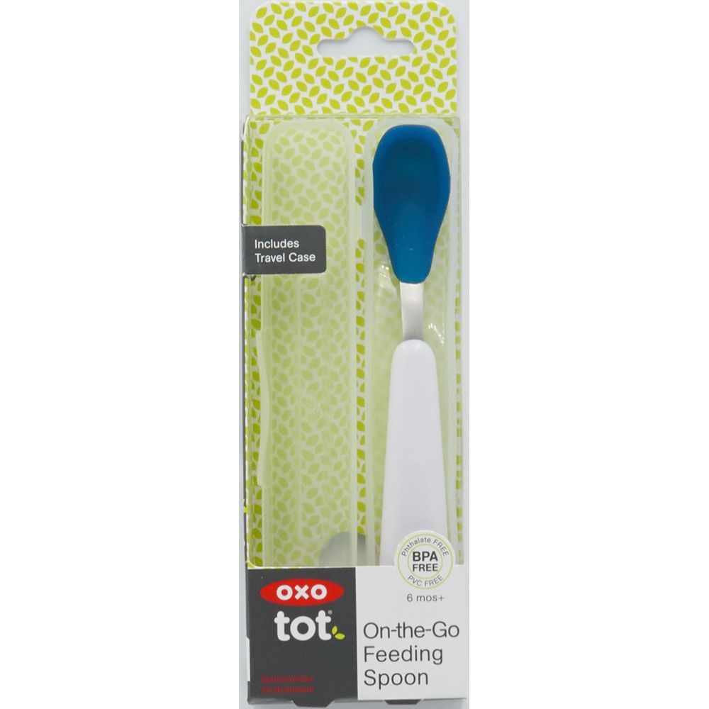 Oxo Tot - On-The-Go Feeding Spoon - Navy