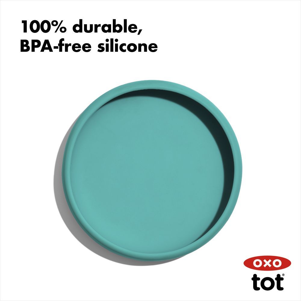 Oxo Tot - Silicone Plate - Teal