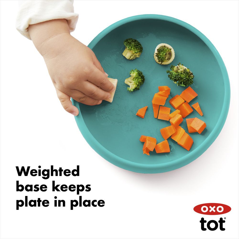 Oxo Tot - Silicone Plate - Teal