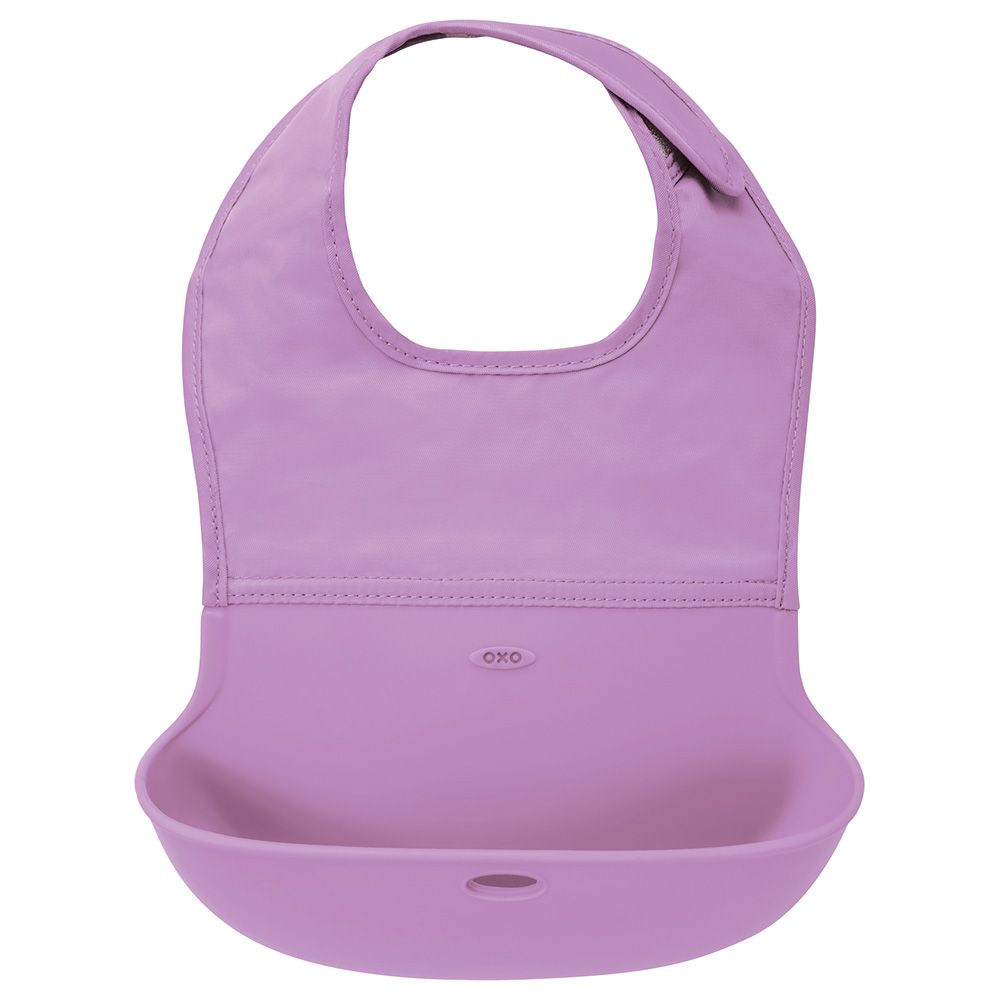 Oxo Tot - Roll Up Bib - Lilac