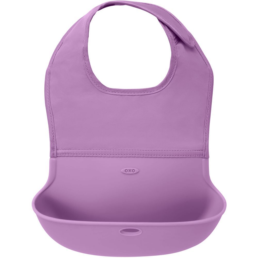 Oxo Tot - Roll Up Bib - Lilac