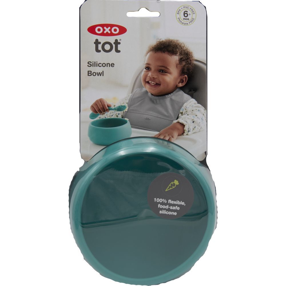 Oxo Tot - Silicone Bowl - Teal