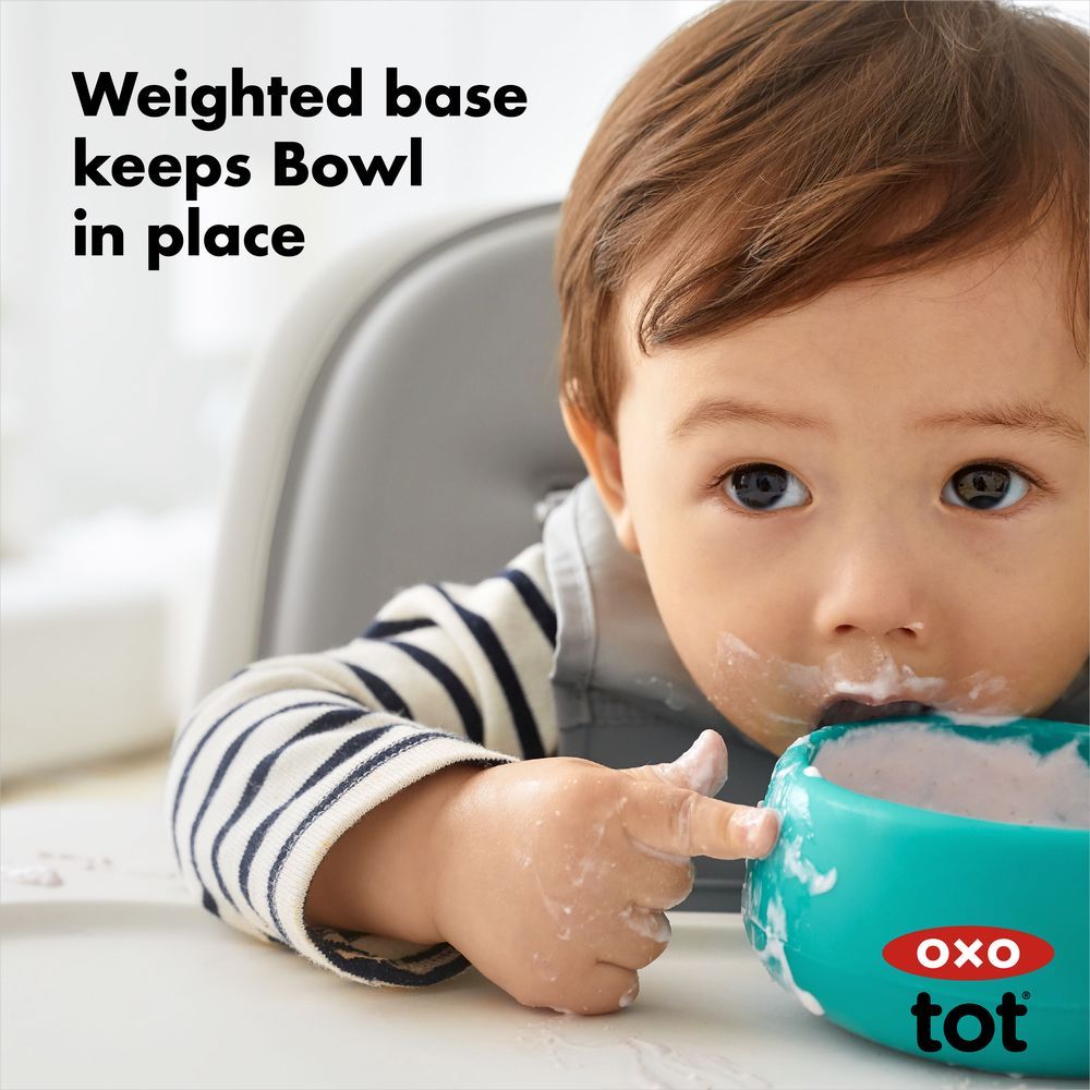 Oxo Tot - Silicone Bowl - Teal