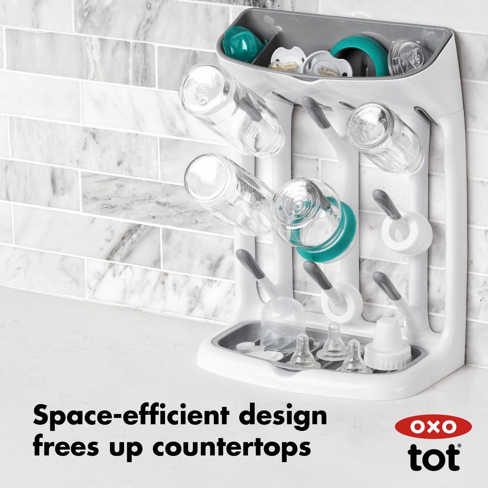 Oxo Tot - Space Saving Drying Rack - Gray