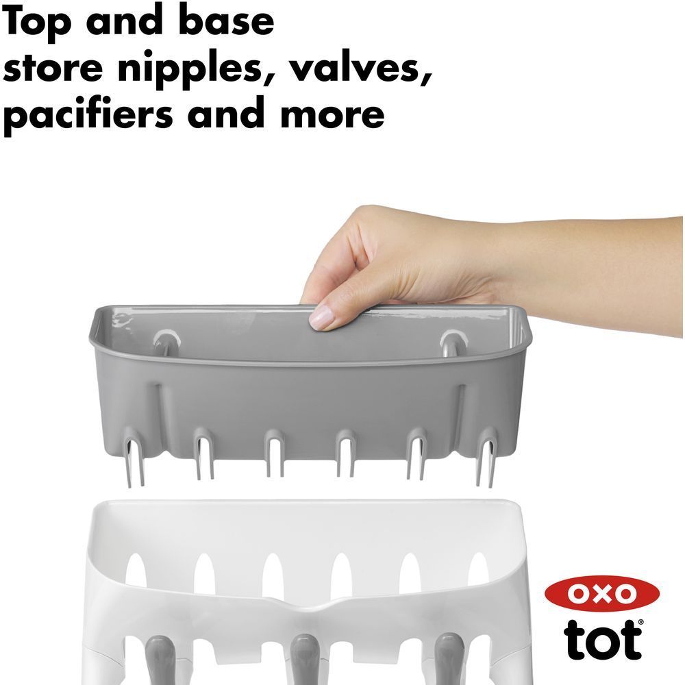 Oxo Tot - Space Saving Drying Rack - Gray