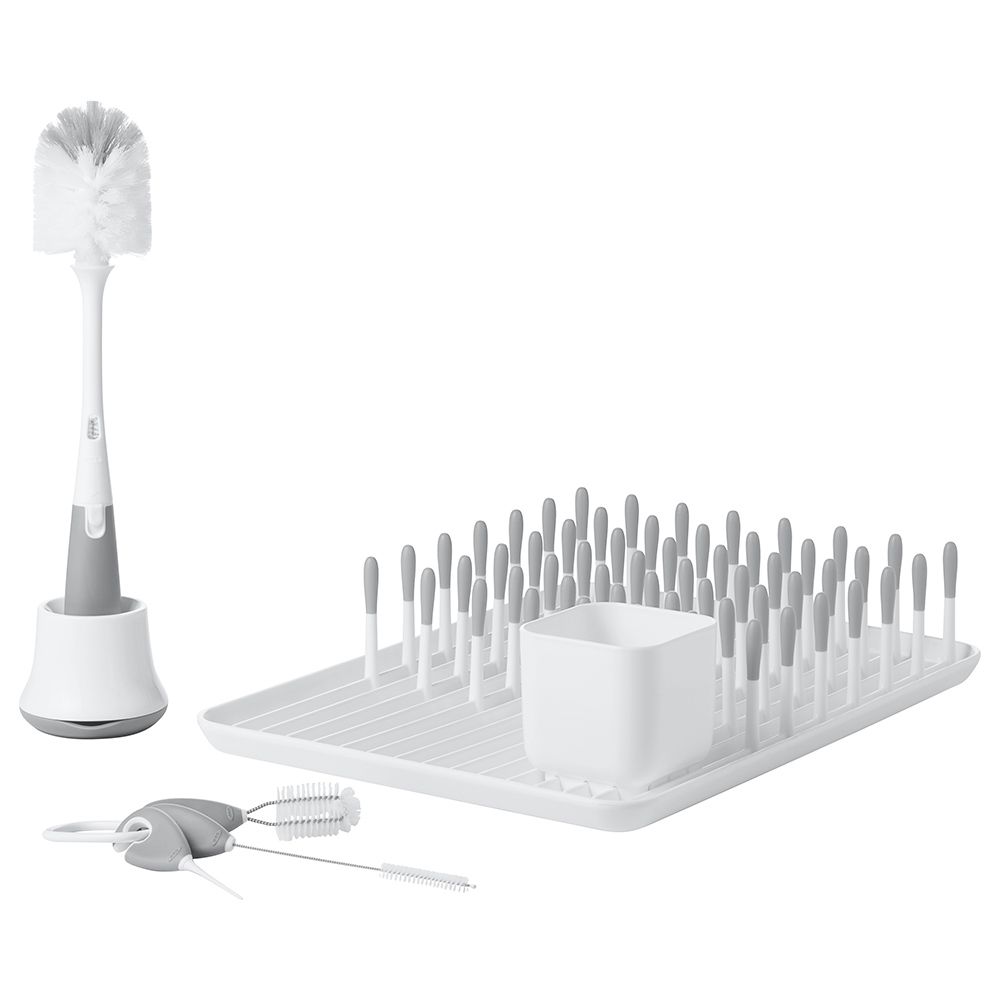 Oxo Tot - Bottle & Cup Cleaning Set - Gray