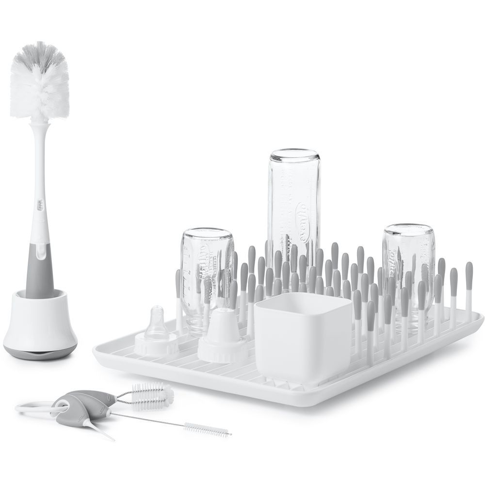 Oxo Tot - Bottle & Cup Cleaning Set - Gray